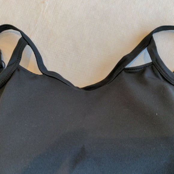 Mastectomy Camisole with Integrated Prosthetics, Large w D Cup, NWT, Black,Cut-O - Picture 6 of 8